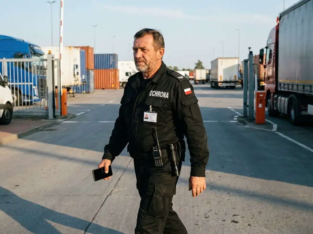 Panel Trinity Guard - widok mapy